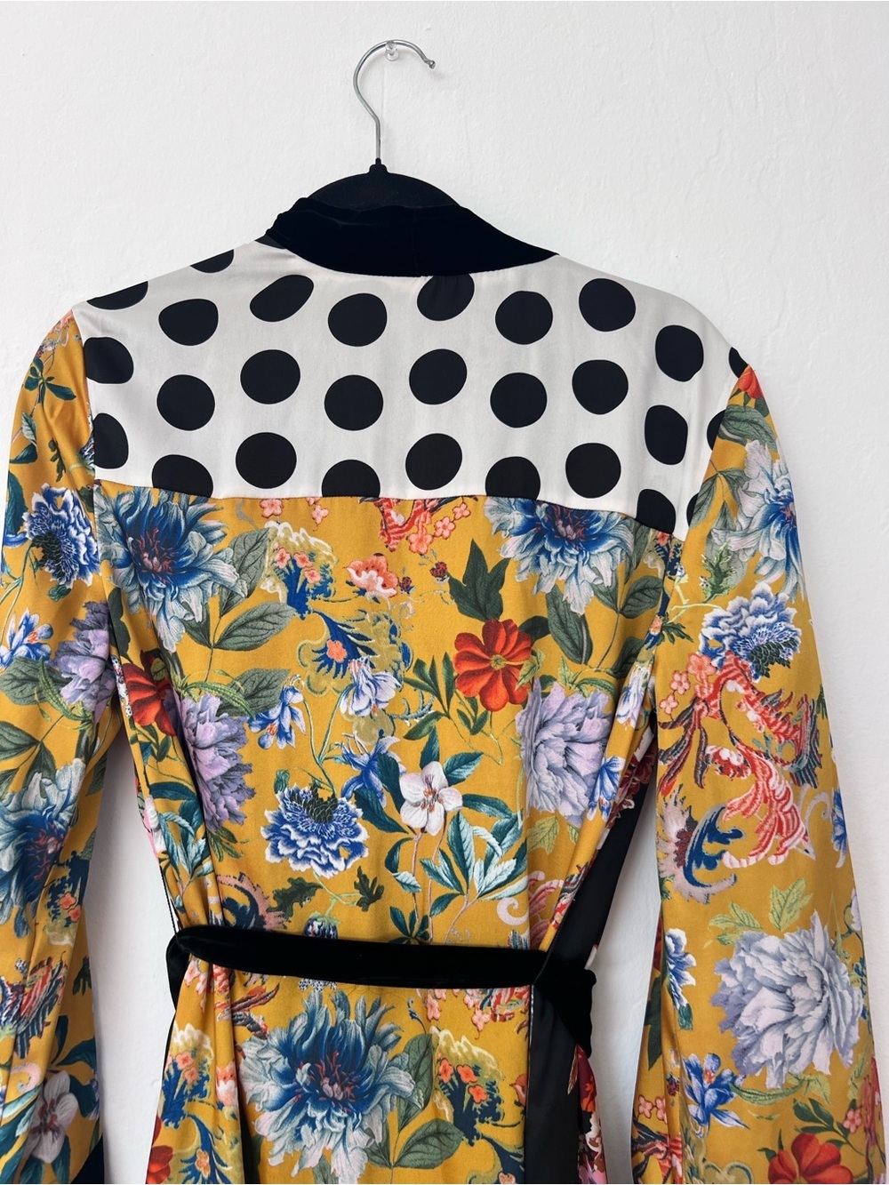 NWT Zara Contrasting Patchwork Kimono - Picture 8 of 12